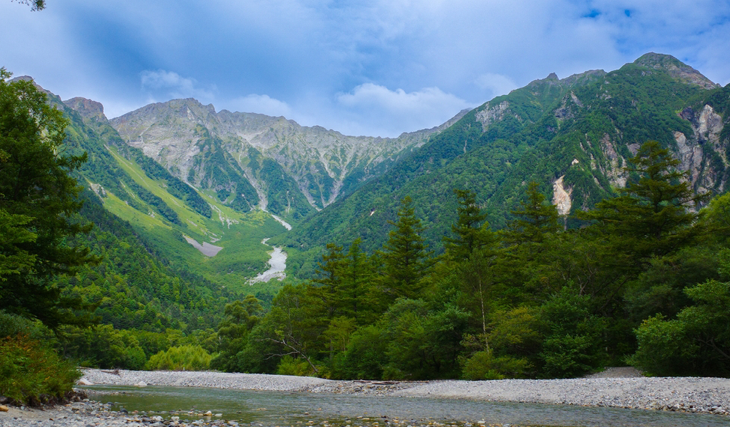 上高地（長野県）の風景