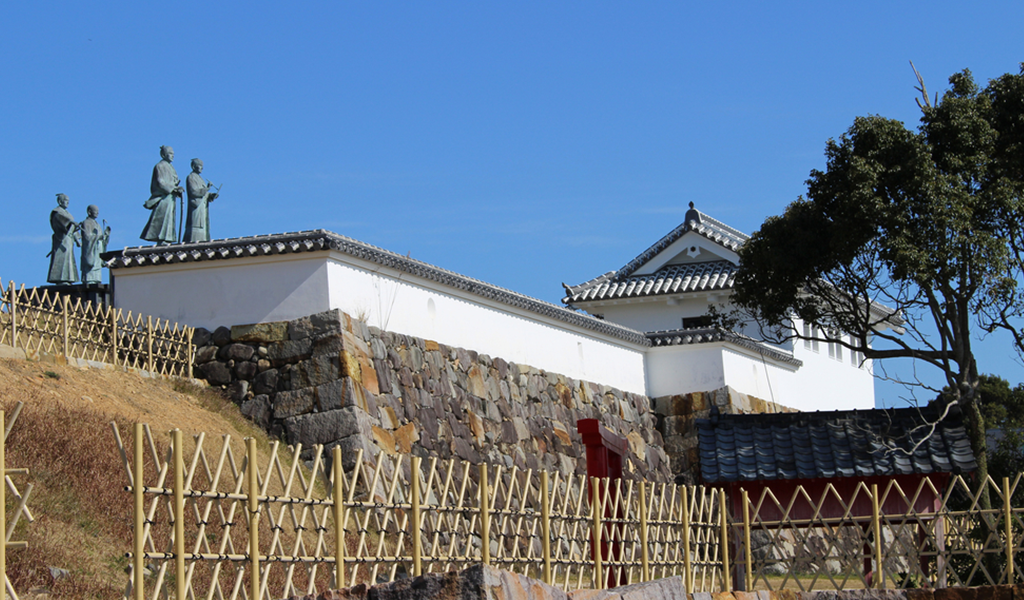 冨岡城址（熊本県）の風景